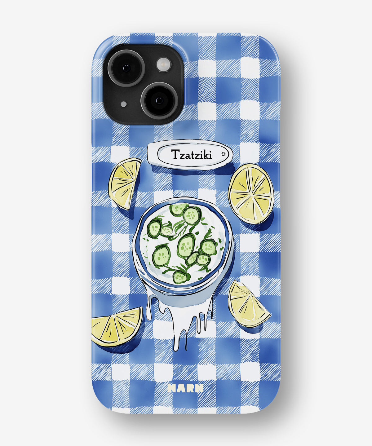 iPhone 13 Mini Slim Case - Tzatziki Time - View 1