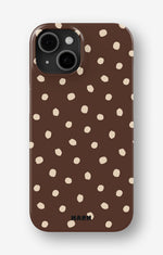iPhone 13 Mini Slim Case - Choco Dots - View 1
