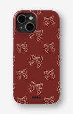 iPhone 13 Mini Slim Case - Cherry Bows - View 1
