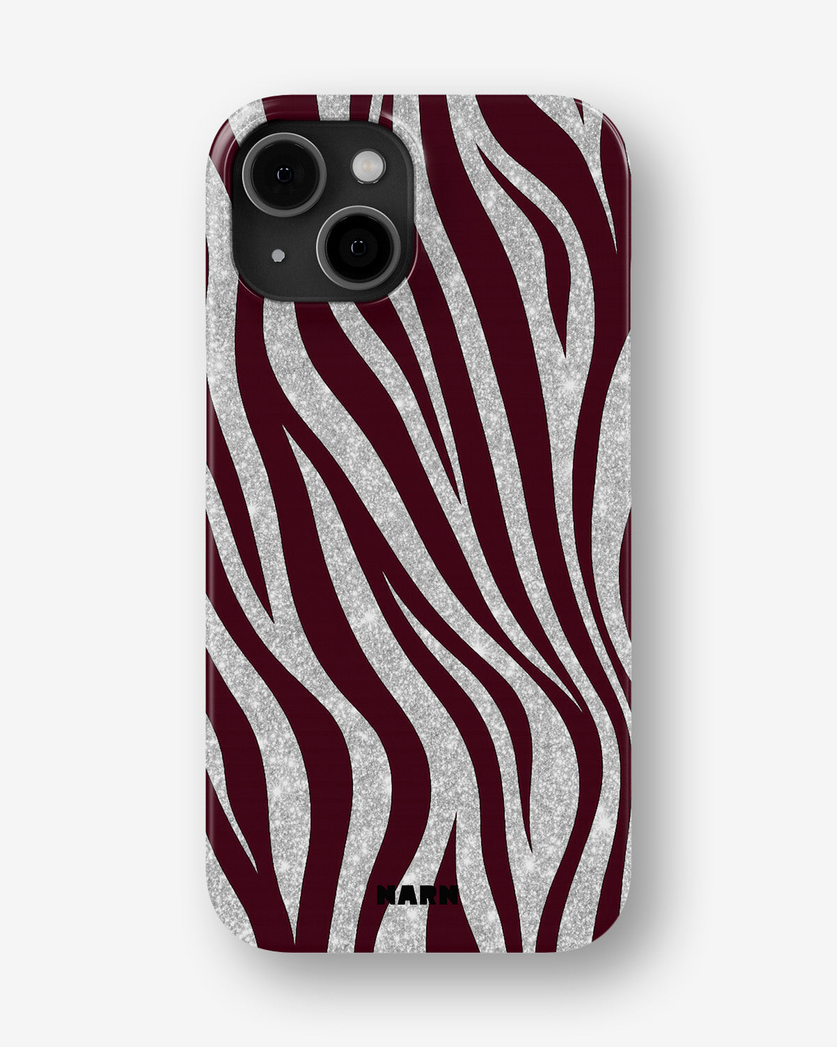 iPhone 13 Mini Slim Case - Velvet Zebra - View 1