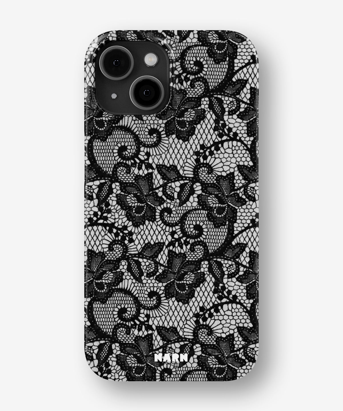 iPhone 13 Mini Slim Case - Midnight Lace - View 1
