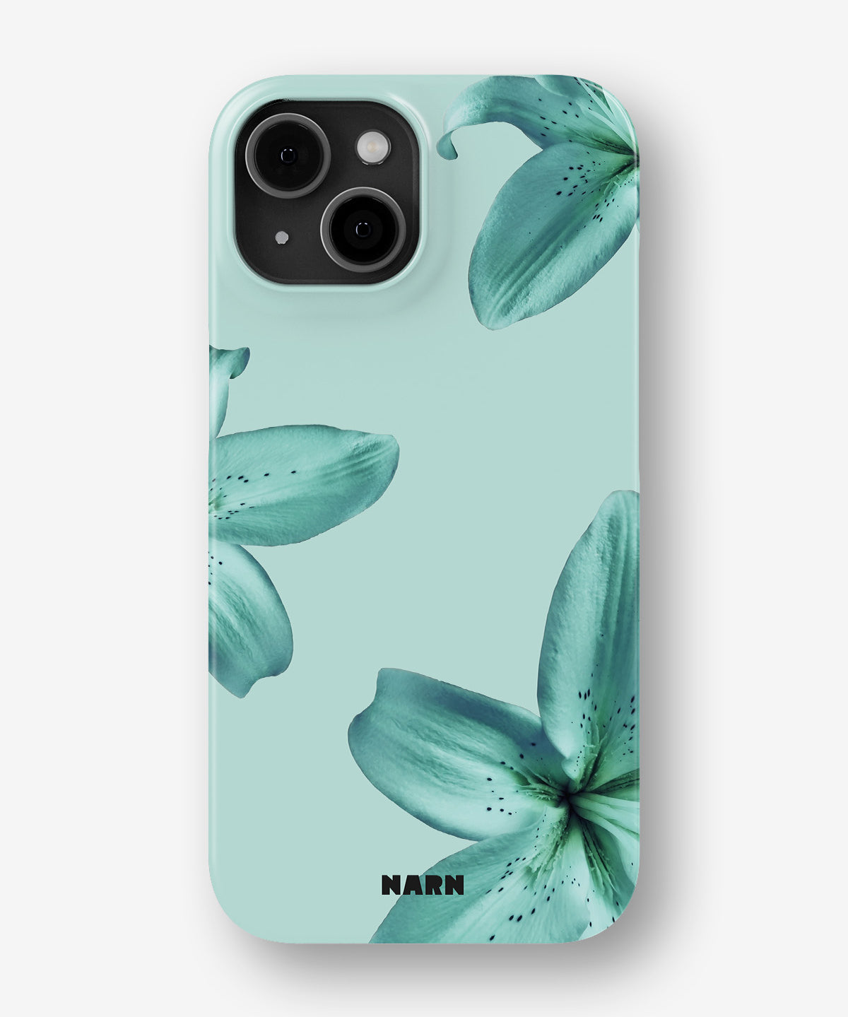 iPhone 13 Mini Slim Case - Sea Lily - View 1