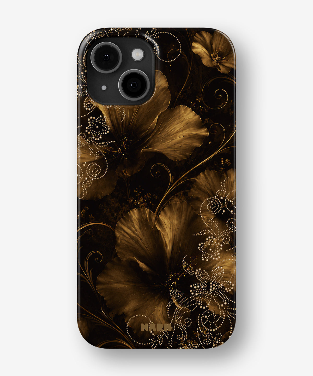 iPhone 13 Mini Slim Case - Bloom Noir - View 1