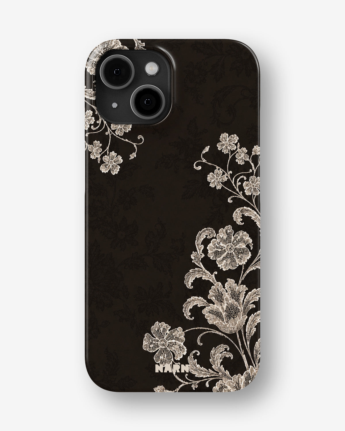 iPhone 13 Mini Slim Case - Ivory Bloom - View 1