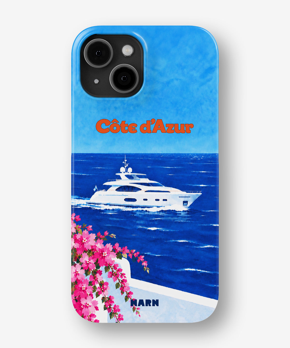 iPhone 13 Mini Slim Case - Cap Bleu - View 1