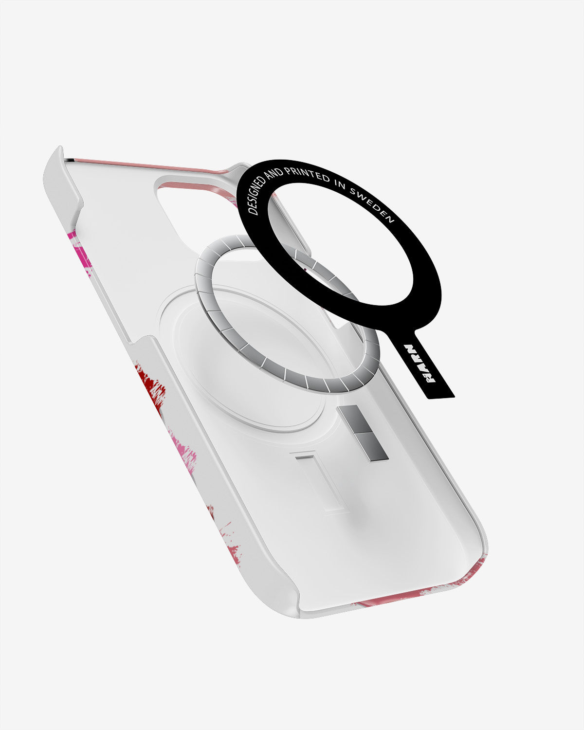 iPhone 13 Mini Slim Case - Lipstick Smears - View 2