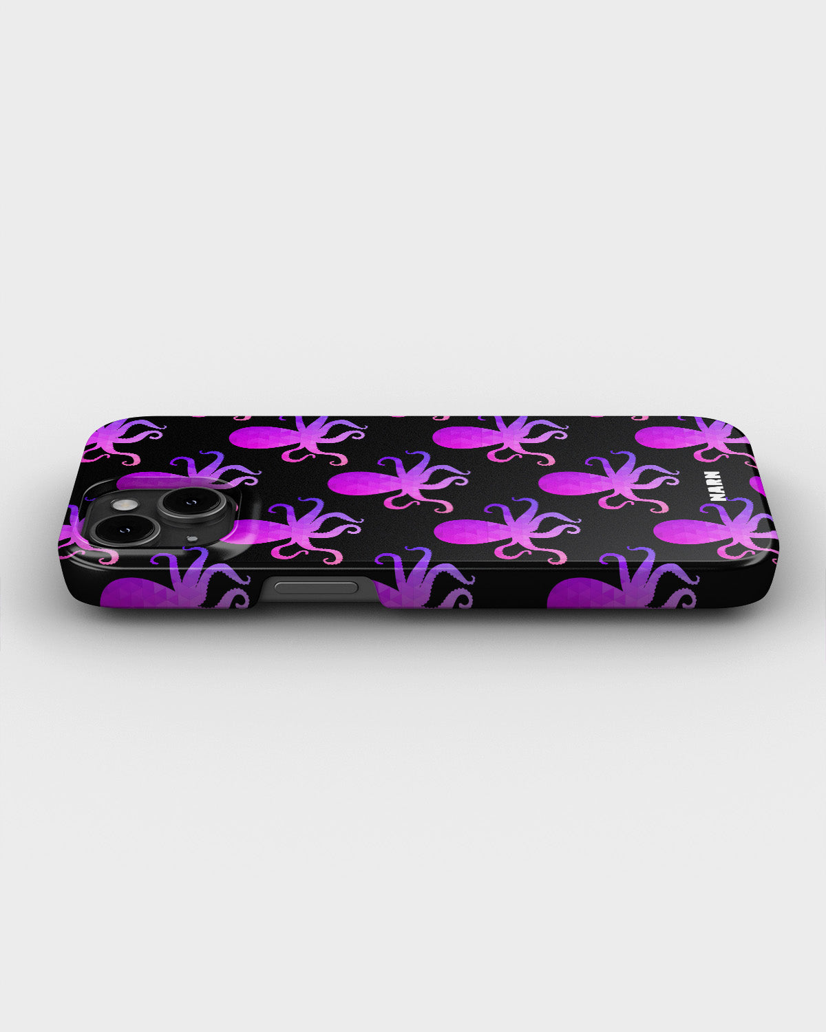 iPhone 13 Mini Slim Case - Octopus Pattern - View 3