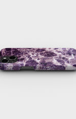iPhone 13 Mini Slim Case - Purple Marble - View 3