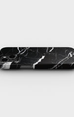 iPhone 13 Mini Slim Case - Black Marble - View 3