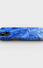 iPhone 13 Mini Slim Case - Blue Vintage - View 3