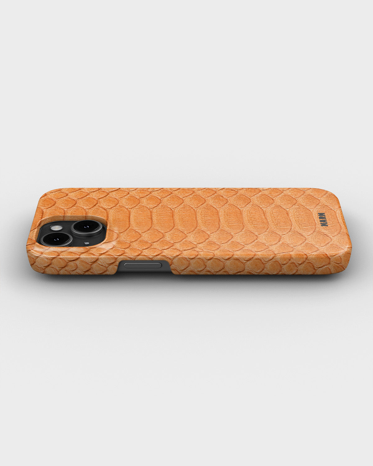 iPhone 13 Mini Slim Case - Orange Snake - View 3