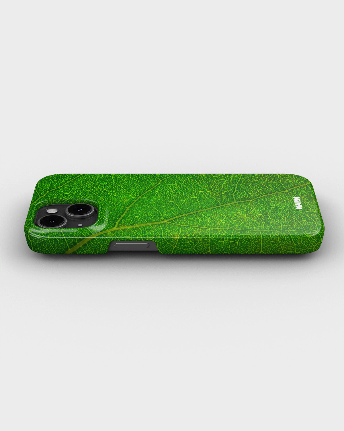 iPhone 13 Mini Slim Case - Green Leafy - View 3