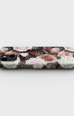 iPhone 13 Mini Slim Case - Midnight Roses - View 3