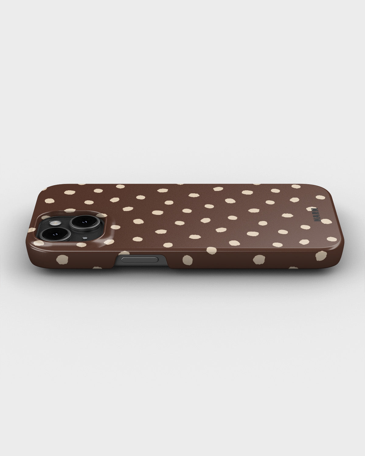 iPhone 13 Mini Slim Case - Choco Dots - View 3