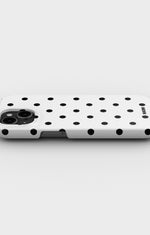 iPhone 13 Mini Slim Case - Mono Dots - View 3