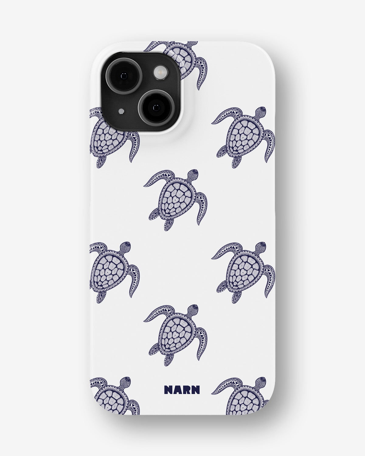 iPhone 12 Pro Max Slim Case - Blue Turtles - View 1