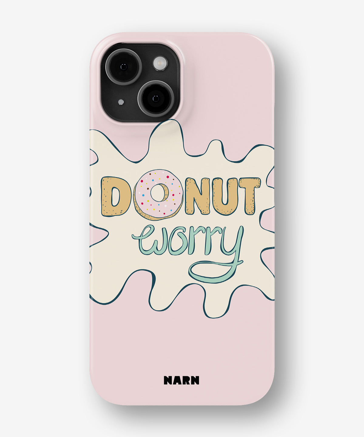 iPhone 12 Pro Max Slim Case - Donut Worry - View 1