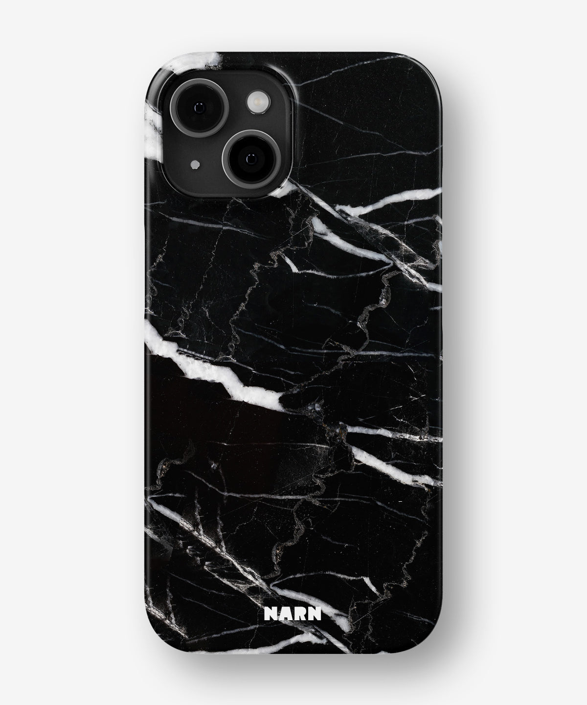 iPhone 12 Pro Max Slim Case - Black Marble - View 1