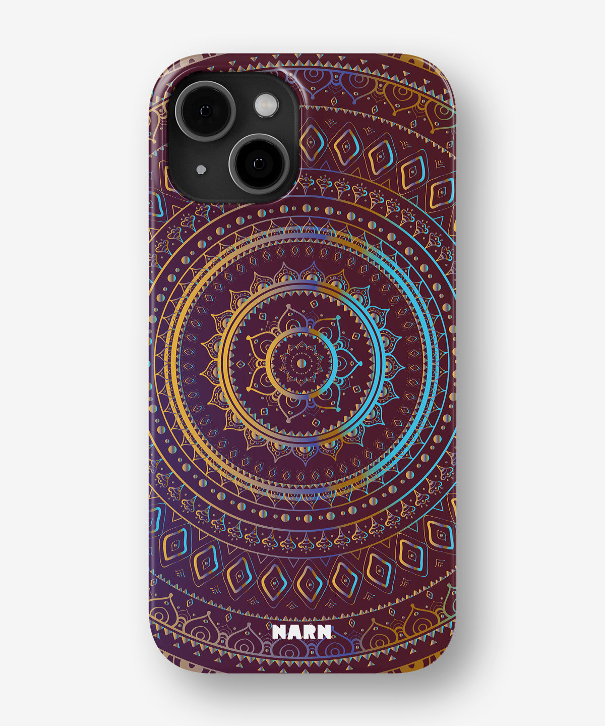 iPhone 12 Pro Max Slim Case - Royal Mandala - View 1