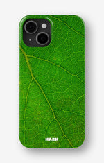 iPhone 12 Pro Max Slim Case - Green Leafy - View 1