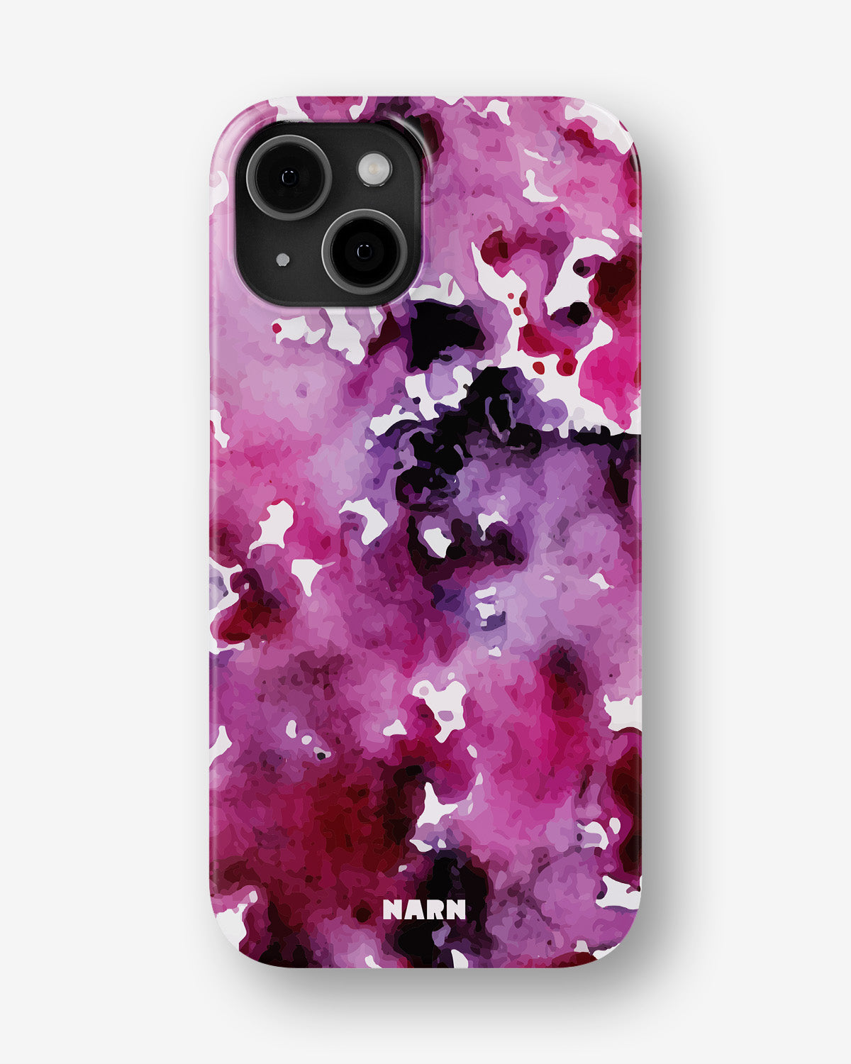 iPhone 12 Pro Max Slim Case - Floral Splash - View 1