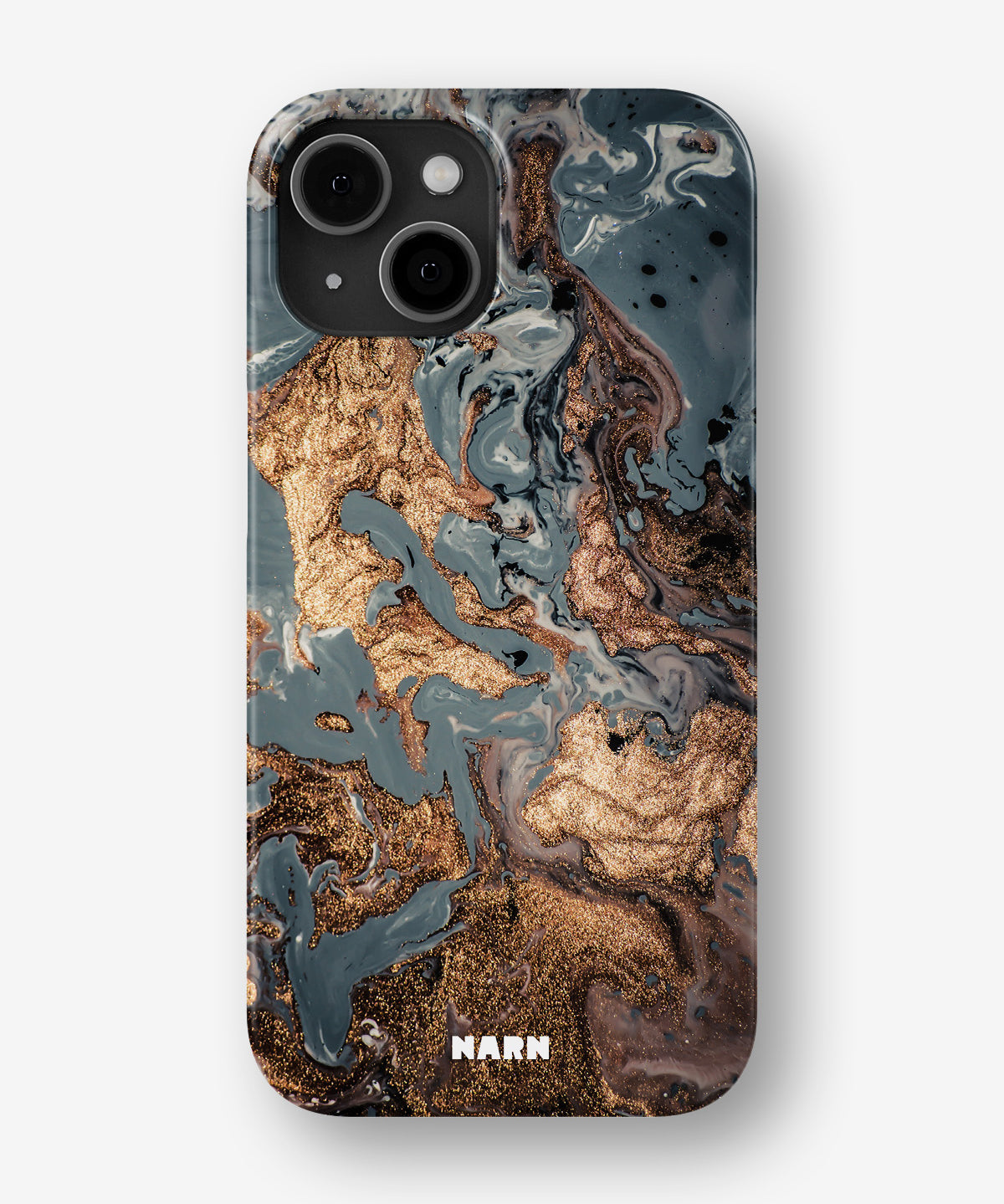 iPhone 12 Pro Max Slim Case - Molten Gold - View 1