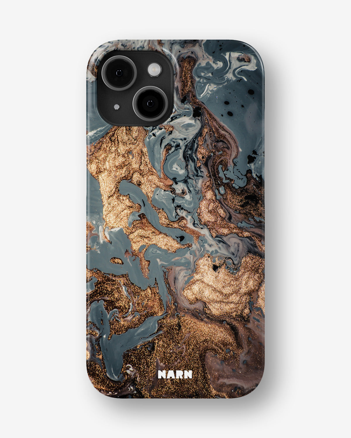 iPhone 12 Pro Max Slim Case - Molten Gold - View 1