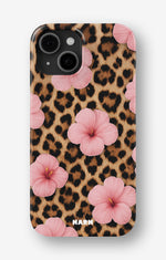 iPhone 12 Pro Max Slim Case - Leopard Flower - View 1