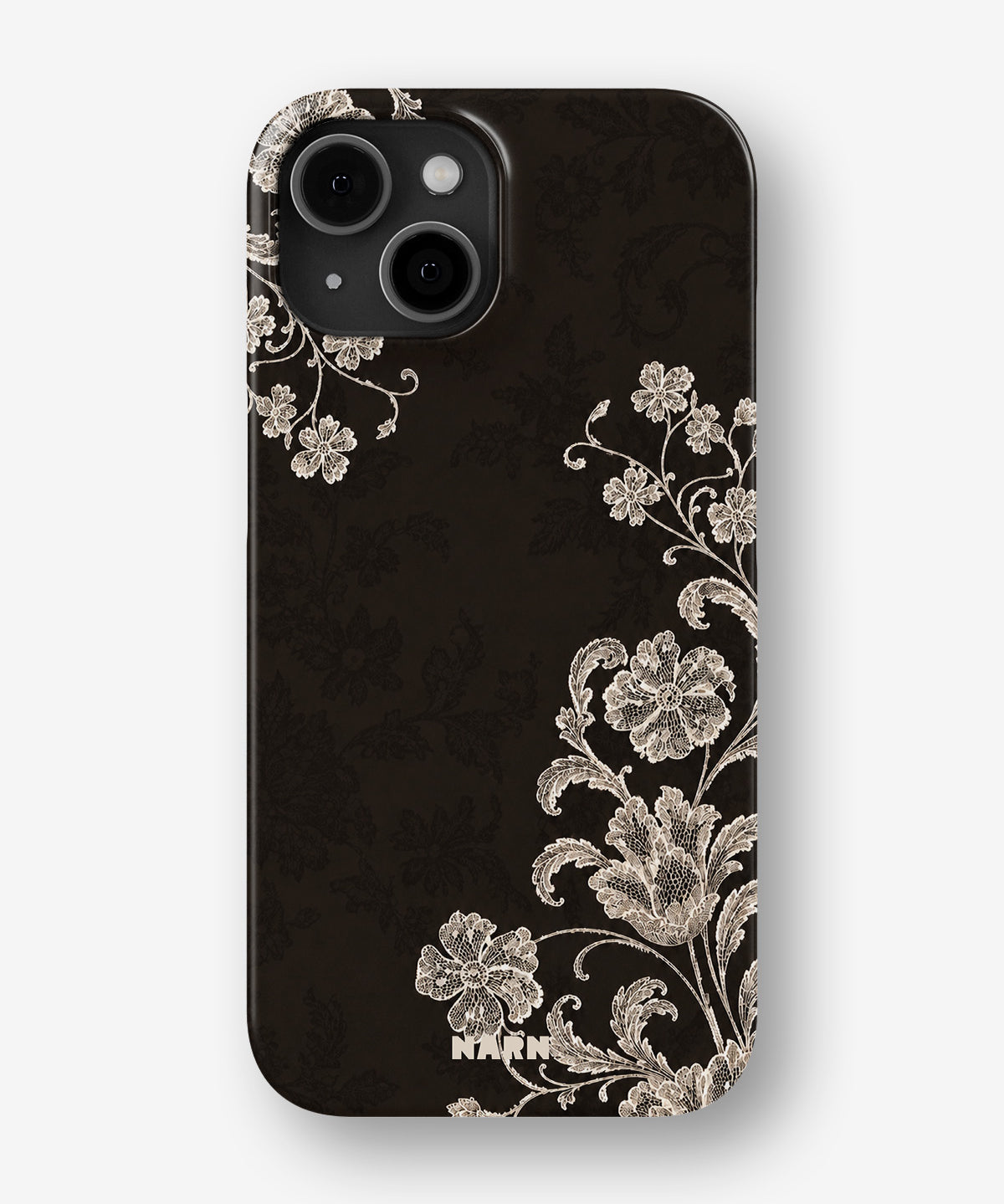 iPhone 12 Pro Max Slim Case - Ivory Bloom - View 1