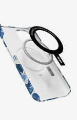 iPhone 12 Pro Max Slim Case - Blue Tropics - View 2
