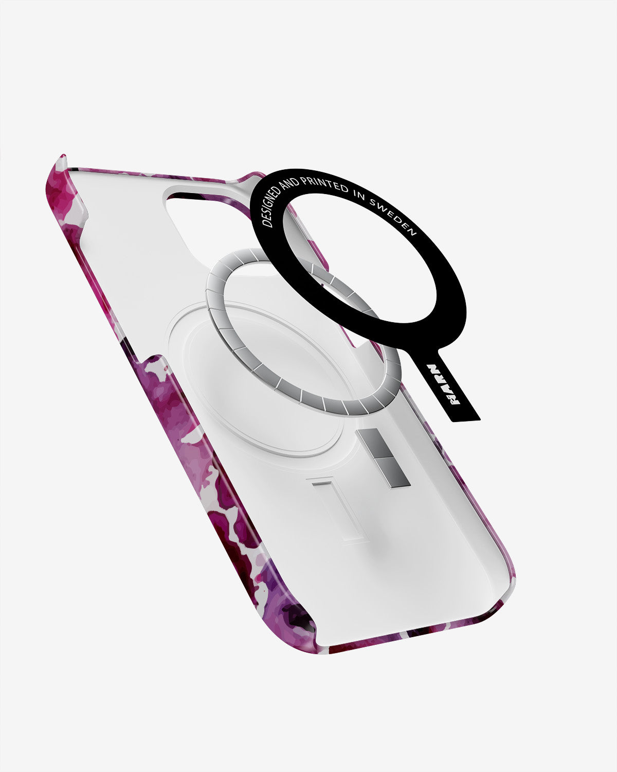 iPhone 12 Pro Max Slim Case - Floral Splash - View 2