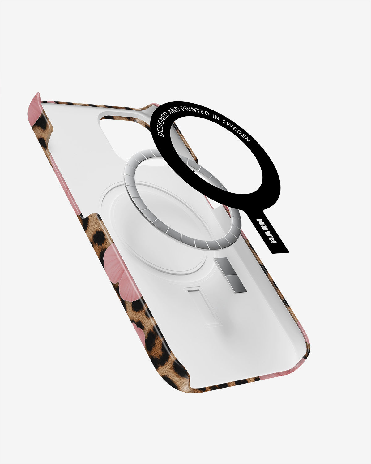 iPhone 12 Pro Max Slim Case - Leopard Flower - View 2