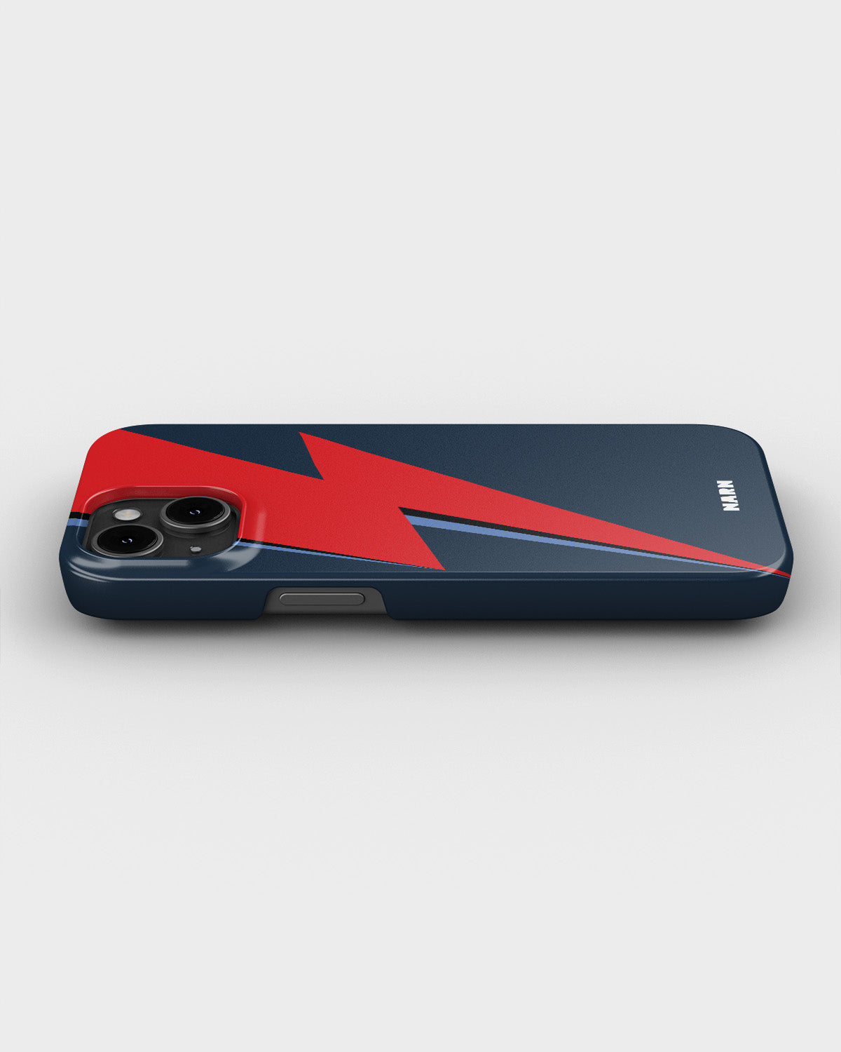iPhone 12 Pro Max Slim Case - Blue Bowie - View 3