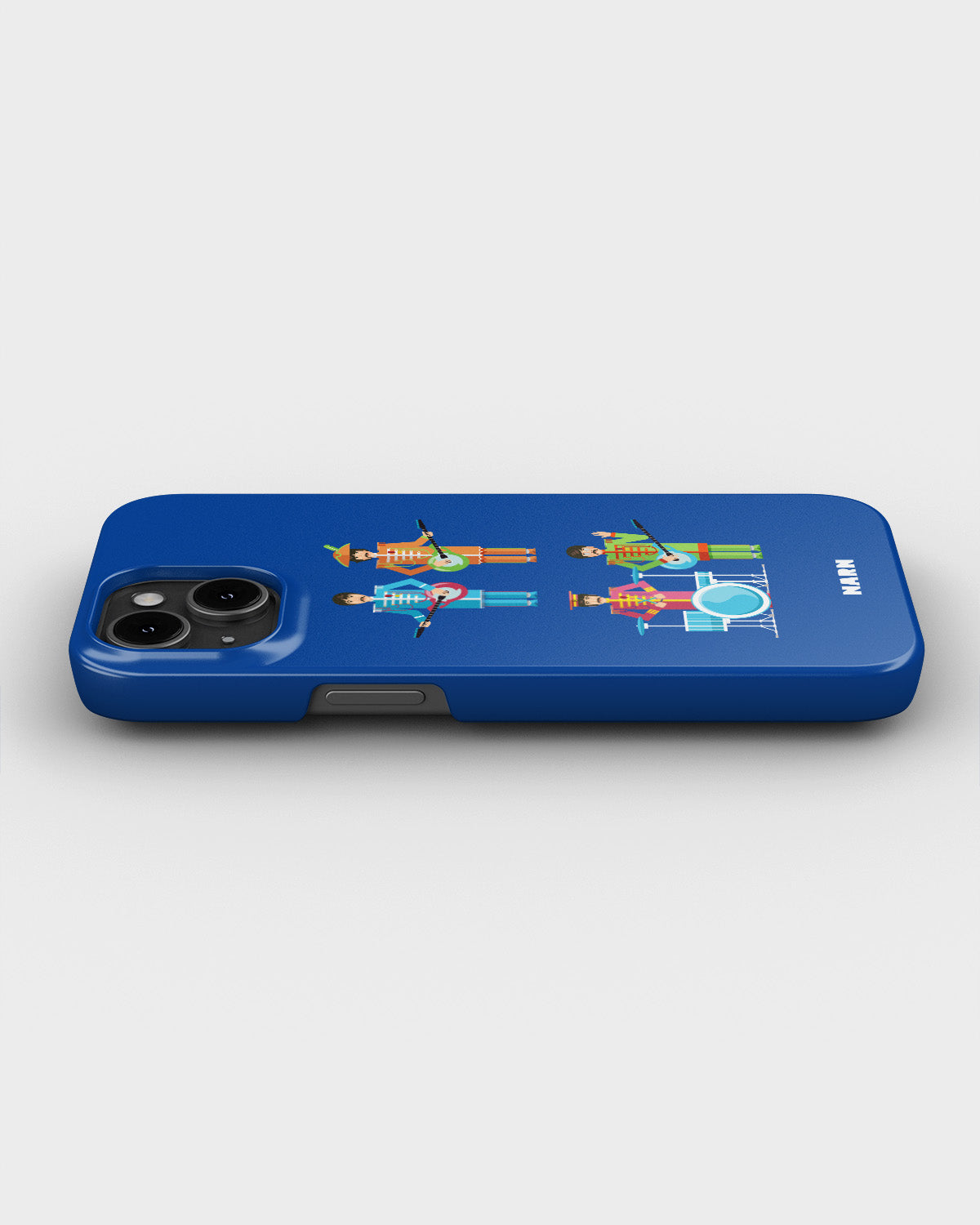 iPhone 12 Pro Max Slim Case - Beatles Blue - View 3