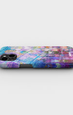 iPhone 12 Pro Max Slim Case - Purple Hearts - View 3