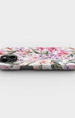 iPhone 12 Pro Max Slim Case - Watercolor Flowers - View 3