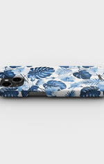 iPhone 12 Pro Max Slim Case - Blue Tropics - View 3