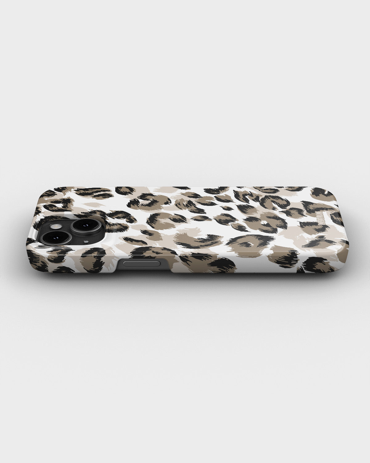 iPhone 12 Pro Max Slim Case - Snow Leopard - View 3