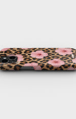 iPhone 12 Pro Max Slim Case - Leopard Flower - View 3