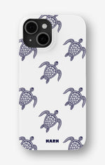 iPhone 14 Plus Slim Case - Blue Turtles - View 1