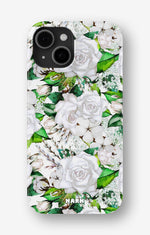 iPhone 14 Plus Slim Case - White Bloom - View 1