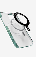 iPhone 14 Plus Slim Case - Green Marble - View 2