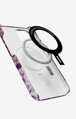 iPhone 14 Plus Slim Case - Purple Marble - View 2