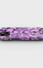 iPhone 14 Plus Slim Case - Lavender Crystals - View 3