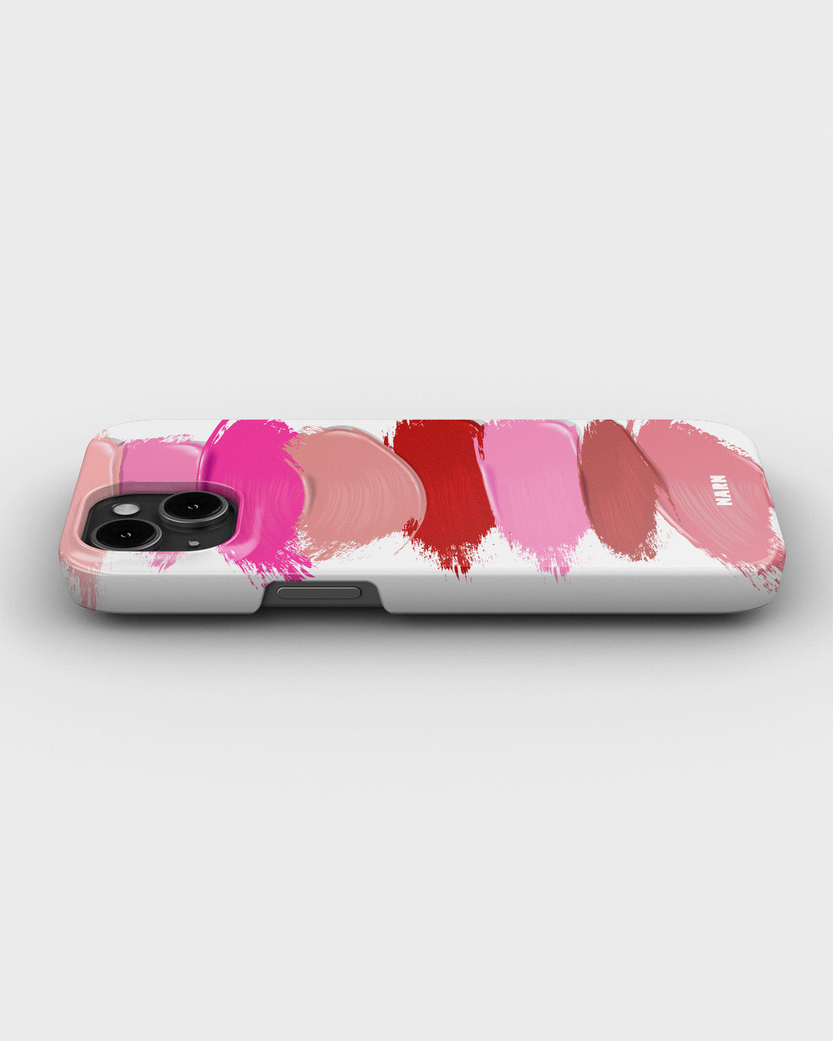 iPhone 14 Plus Slim Case - Lipstick Smears - View 3
