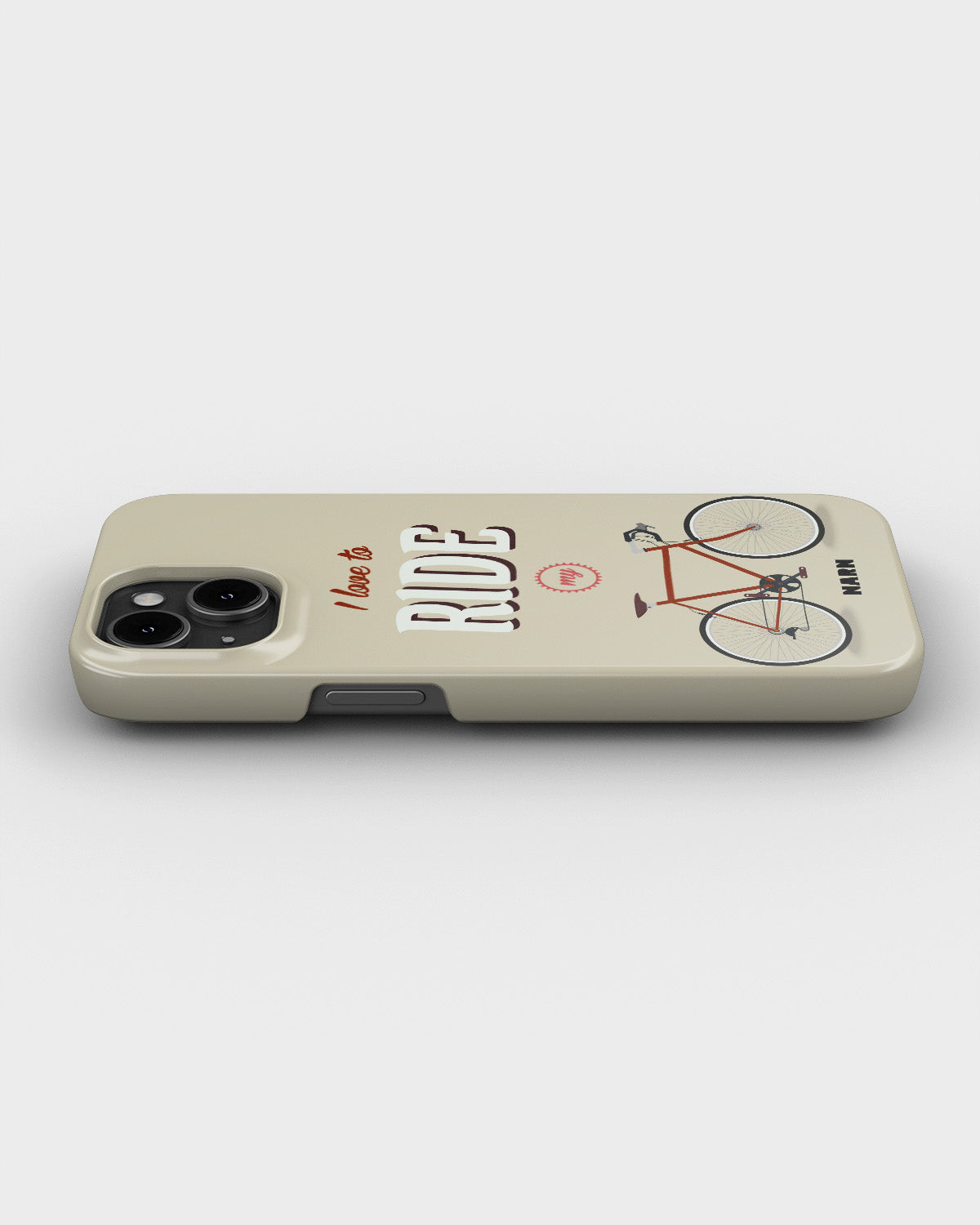 iPhone 14 Plus Slim Case - Ride My Bicycle - View 3
