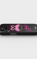 iPhone 14 Plus Slim Case - Beach Flamingo - View 3