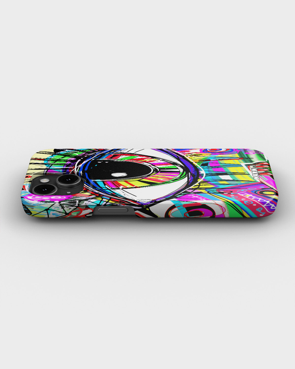 iPhone 14 Plus Slim Case - Abstract Eye - View 3