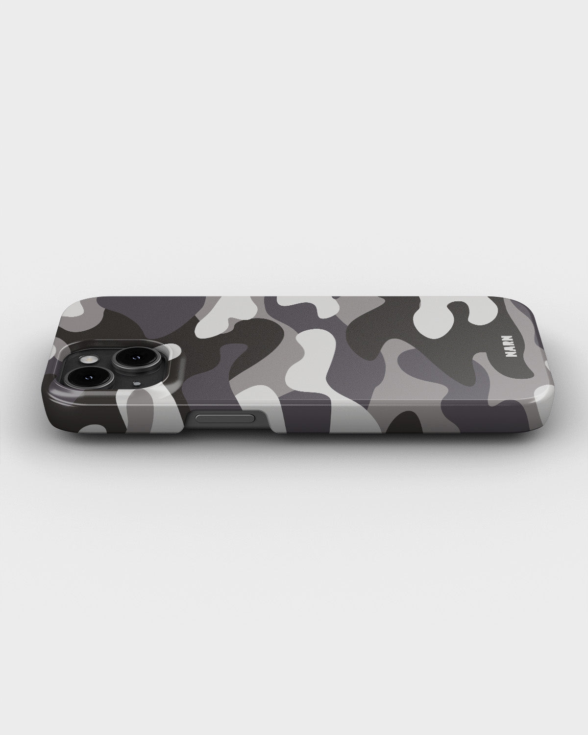 iPhone 14 Plus Slim Case - Grey Camo - View 3