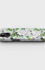 iPhone 14 Plus Slim Case - White Bloom - View 3